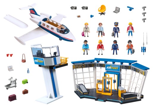 Playmobil Aeropuerto con avión 71153 - imagen adicional