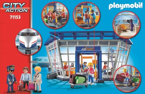 Playmobil Aeropuerto con avión 71153 - imagen adicional