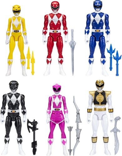 Power Rangers Paquete con 6 figuras clásicas - imagen adicional