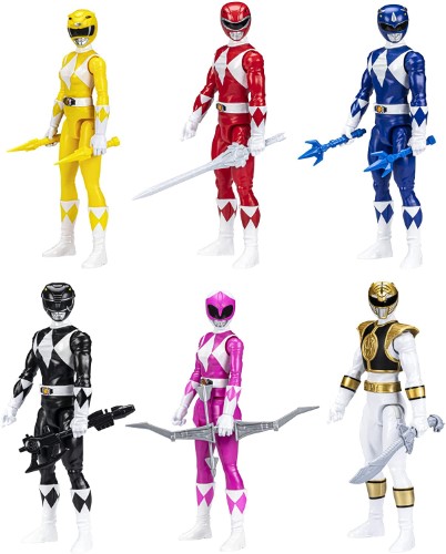 Power Rangers Paquete con 6 figuras clásicas - imagen adicional
