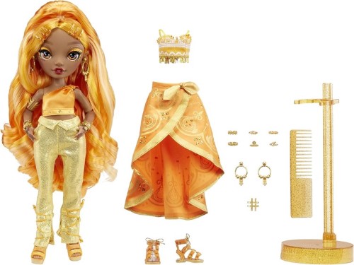 Rainbow High muñeca Meena Fleur [Oro azafrán] - imagen adicional