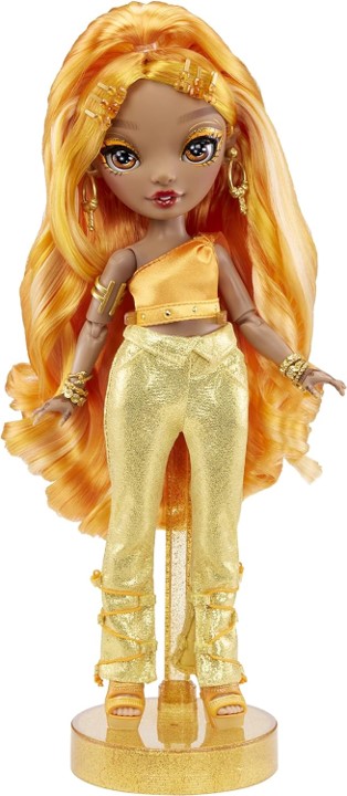 Rainbow High muñeca Meena Fleur [Oro azafrán] - imagen adicional