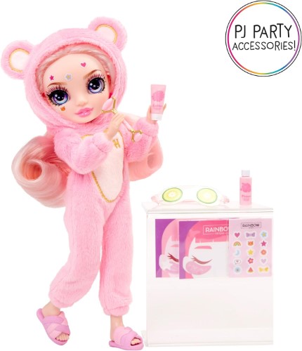 Rainbow High PJ Party muñeca Junior Bella - imagen adicional