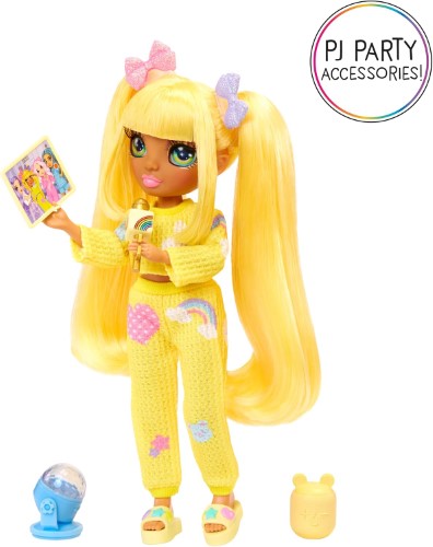 Rainbow High PJ Party muñeca Junior Sunny - imagen adicional