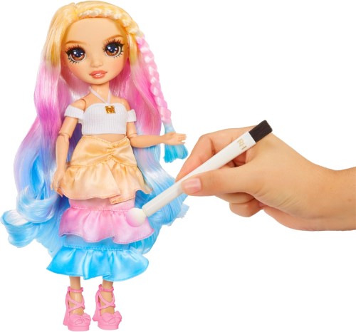 Rainbow High Watercolor& Create muñeca 507598-EUC - imagen adicional