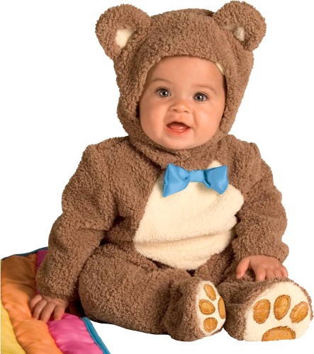Rubie's Disfraz de oso para bebé de 1 a 2 años Pulguero Kachivaches CULTURA GEEK