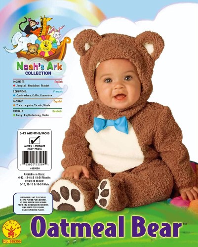 Rubie's Disfraz de oso para bebé de 1 a 2 años - imagen adicional