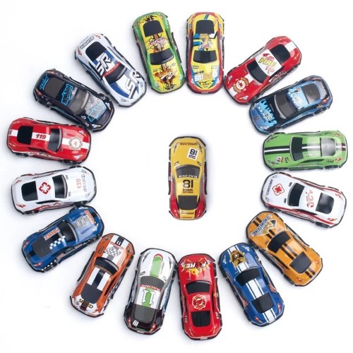 Automóviles de carrera Set 6 carros de cuerda - imagen adicional