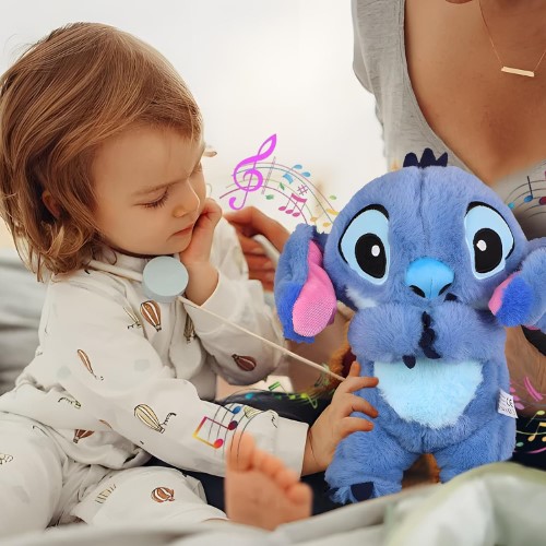 Peluche de Stitch que respira 28 cm - imagen adicional