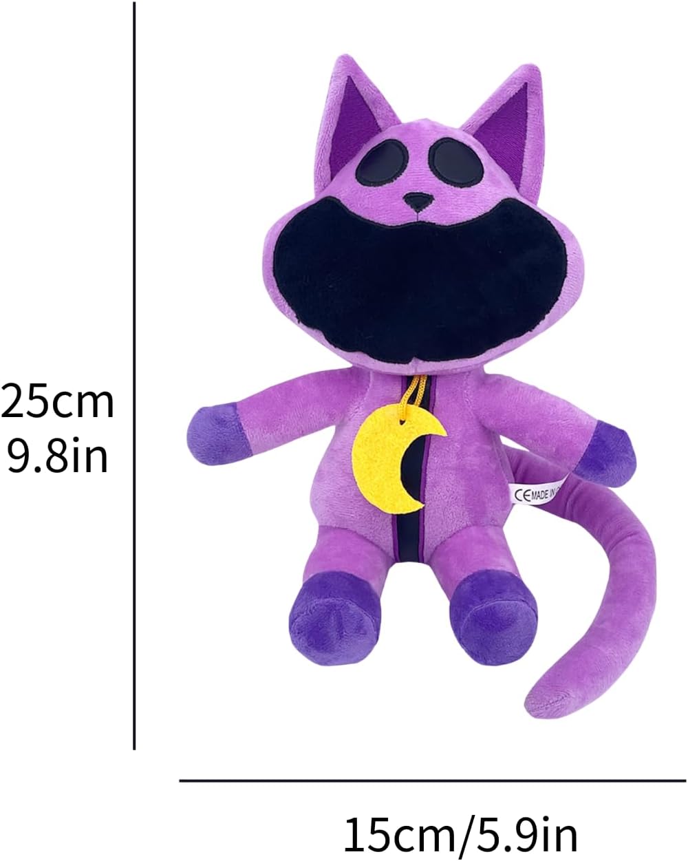 Smiling Critters peluche gato CatNap Super JAKES - imagen adicional