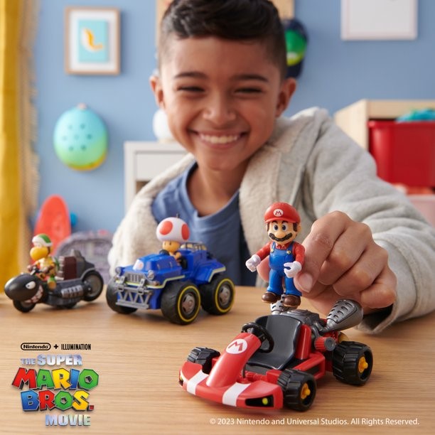 The Super Mario Bros Mario Kart carro carrera - imagen adicional