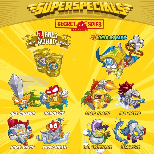 Superzings Secret Spies Lata Gold Super especiales - imagen adicional