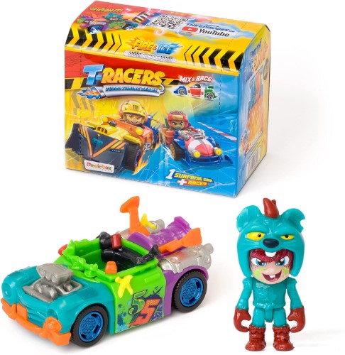 T-Racers Colección Fire & Ice Pack de 8 - imagen adicional