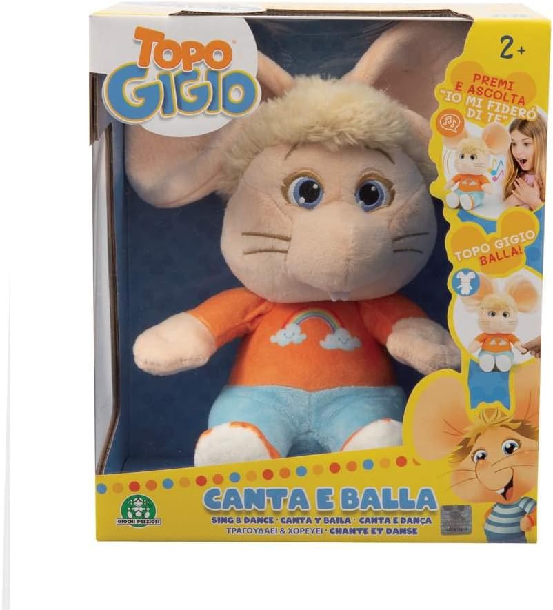 Topo Gigio peluche canta y baila TPG21000 - imagen adicional