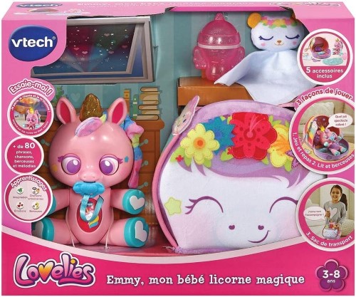 Vtech Lovelies Emmy mi bebé unicornio mágico - imagen adicional