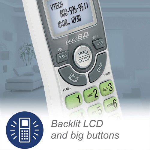Vtech Teléfono fijo inalámbrico CS114 - imagen adicional