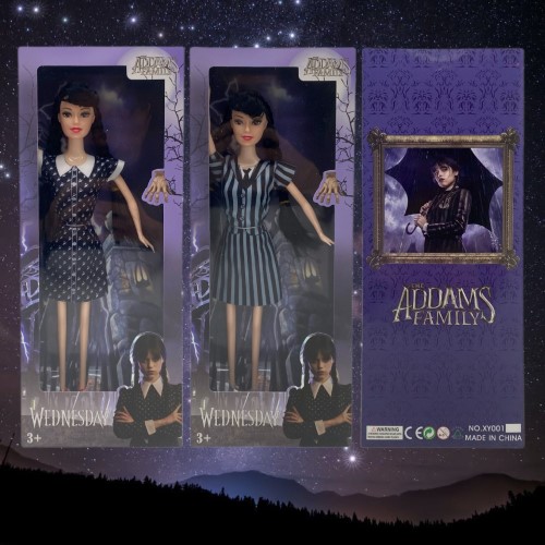 Wednesday 1 muñeca genérica Merlina surtido - imagen adicional
