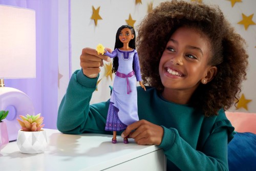 Disney Wish muñeca Asha de Rosas Cantante - imagen adicional