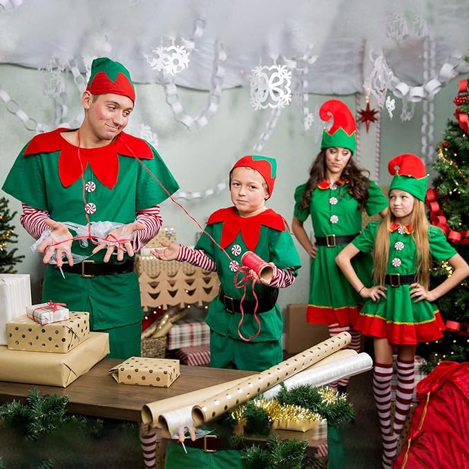 Disfraz de elfo navideño - Chica - imagen adicional