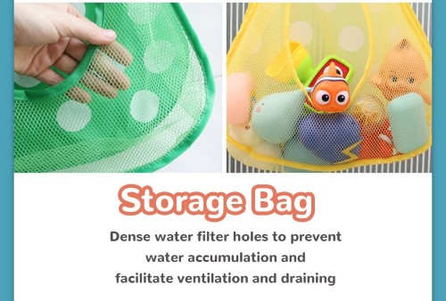 Malla recoge juguetes de baño - Panda - imagen adicional