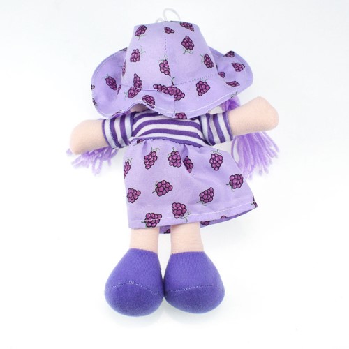 Frutitas Muñeca de Trapo 25 cm Uva - imagen adicional