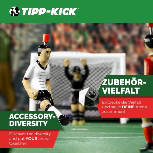 TIPP-KICK Portería y figuras jugar fútbol de mesa - imagen adicional