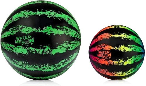Watermelon Ball Set 2 bolas con forma de sandía patilla - imagen adicional