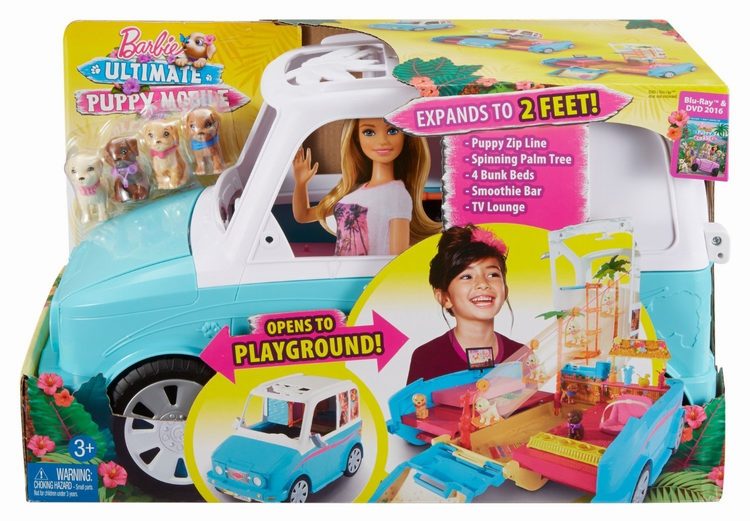 Barbie coche parque perritos DLY33 - imagen adicional