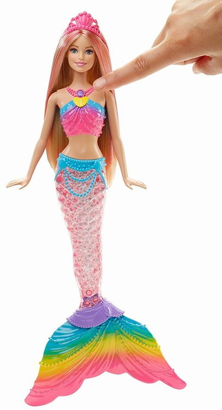 Barbie sirena luces arcoíris DHC40 - imagen adicional