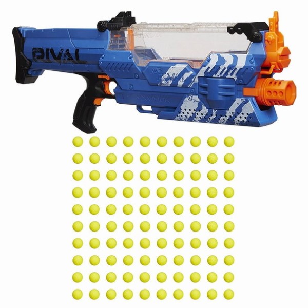 Nerf Rival Nemesis MXVII-10K azul - imagen adicional