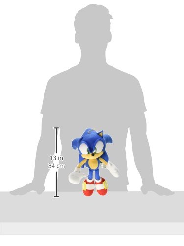Sonic the Hedgehog peluche 34 cm - imagen adicional