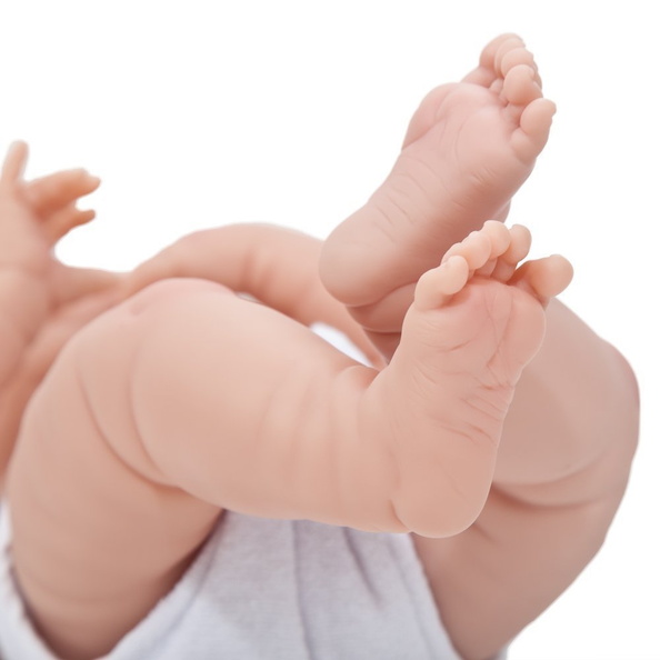 La Newborn muñeco bebé rosa - imagen adicional