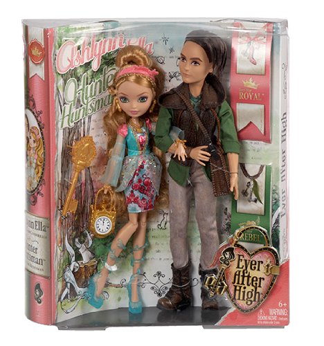 Ever After High Ashlynn y Hunter BBD48 - imagen adicional