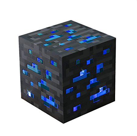 Minecraft mineral con luz ThinkGeek