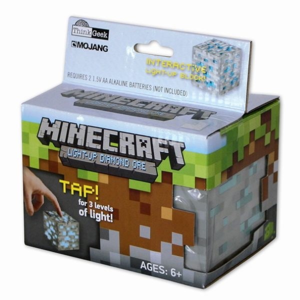 Minecraft mineral con luz ThinkGeek - imagen adicional