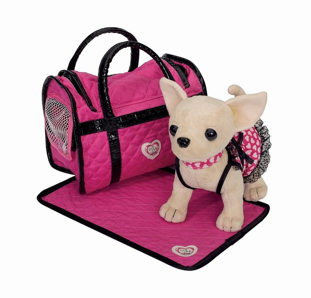 Mascota interactiva y bolso Chi Chi