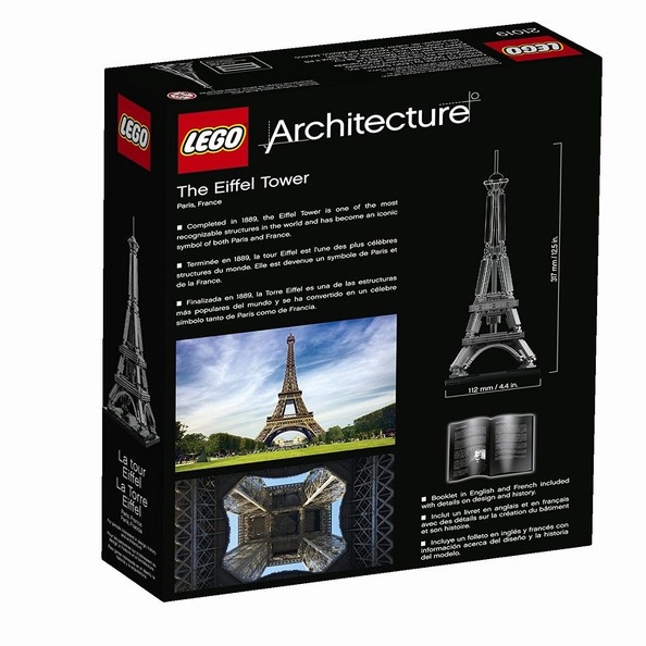 Lego Architecture Torre Eiffel 21019 - imagen adicional