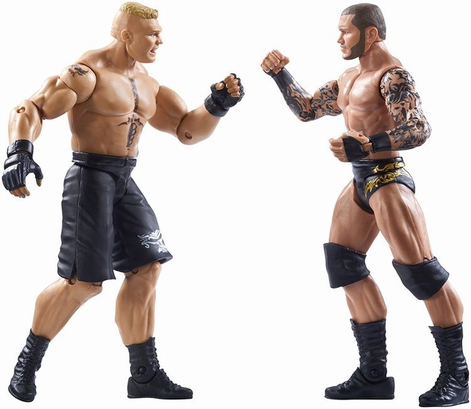 WWE Randy Orton y Brock Lesnar DXG59 - imagen adicional