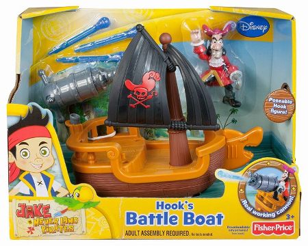 Jake y los Piratos Garfio barco cañonero - imagen adicional