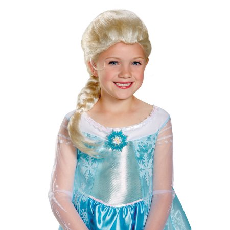 Frozen peluca para niña Disguise