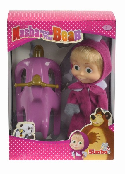 Masha y el Oso masha con trineo - imagen adicional