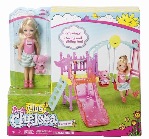 Barbie Chelsea y su columpio DWJ46 - imagen adicional