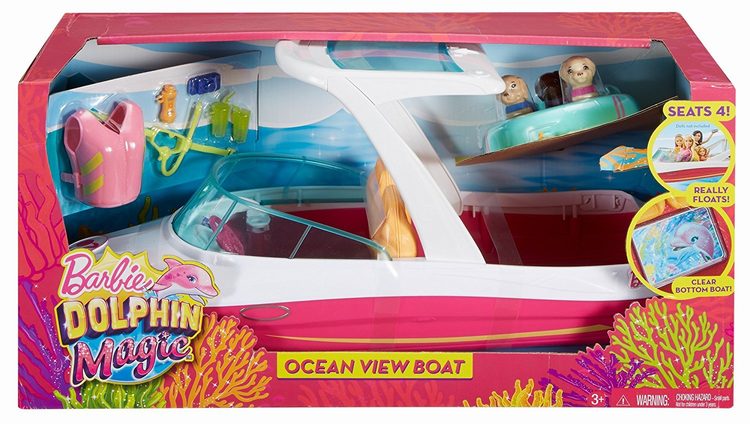Barbie yate con perritos FDB82 - imagen adicional