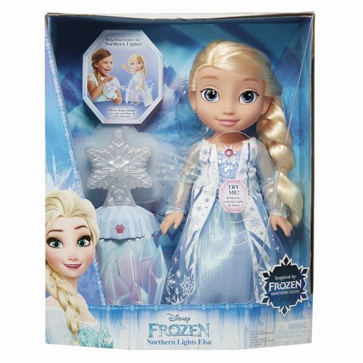 Frozen Elsa aurora boreal - vista alternativa