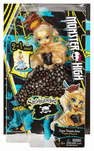 Monster High Dayna Treasura Jones DTV93 - imagen adicional
