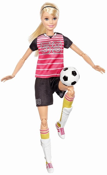 Barbie movimientos futbolista DVF69 - imagen adicional