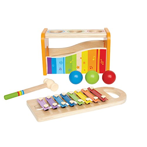 Xilofono y juego martillo Hape - imagen adicional