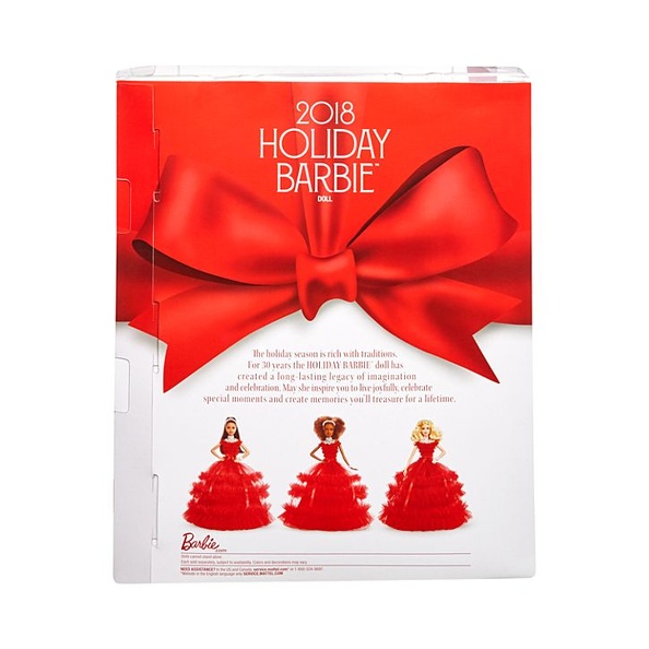 2018 Holiday Barbie FRN69 - imagen adicional