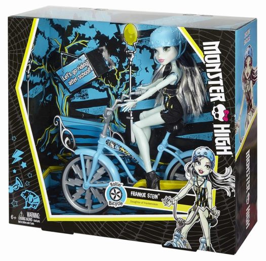 Monster High Frankie y bicicleta DPX18 - imagen adicional