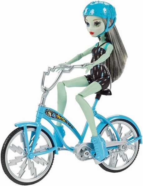 Monster High Frankie y bicicleta DPX18 - imagen adicional